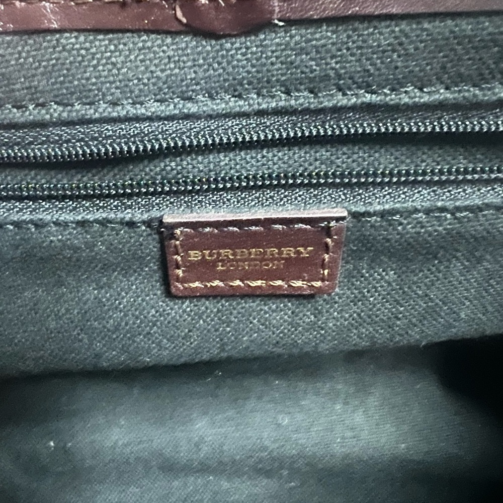 sOLD.    Burberry authentic satchel bag like new - Picture 7 of 7
